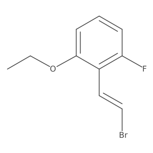 2-(2-Bromoethenyl)-1-ethoxy-3-fluorobenzene Structure