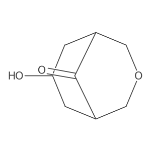 7-Hydroxy-3-oxabicyclo[3.3.1]nonan-9-one Structure