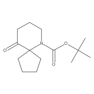 tert-butyl 10-oxo-6-azaspiro[4.5]decane-6-carboxylate结构式