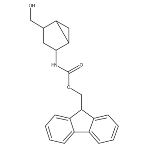 (9H-fluoren-9-yl)methyl N-[(1S,2S,4R,5R)-4-(hydroxymethyl)bicyclo[3.1.0]hexan-2-yl]carbamate Structure