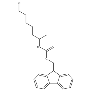 (9H-fluoren-9-yl)methyl N-(7-hydroxyheptan-2-yl)carbamate Structure