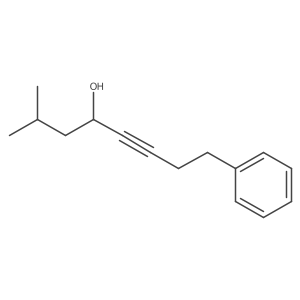 (4S)-2-Methyl-8-phenyl-5-octyn-4-ol Structure
