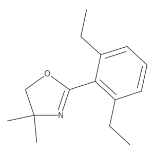 2-(2,6-diethylphenyl)-4,4-dimethyl-5H-1,3-oxazole Structure