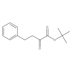 t-Butyl 2-oxo-4-phenylbutyrate结构式