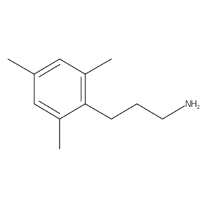 3-(2,4,6-Trimethylphenyl)propan-1-amine结构式