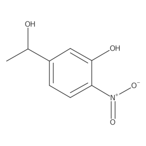 5-[(1R)-1-hydroxyethyl]-2-nitrophenol Structure