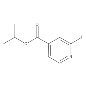 Isopropyl 2-fluoroisonicotinate Structure