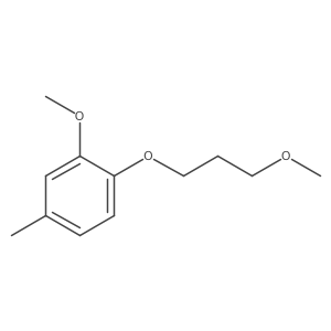 2-Methoxy-1-(3-methoxy-propoxy)4-methyl-benzene Structure