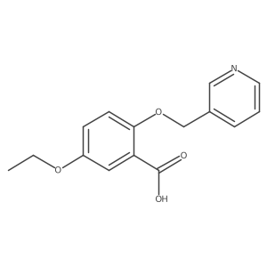 5-Ethoxy-2-(pyridin-3-ylmethoxy)benzoic acid Structure