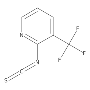 2-Isothiocyanato-3-(trifluoromethyl)pyridine Structure