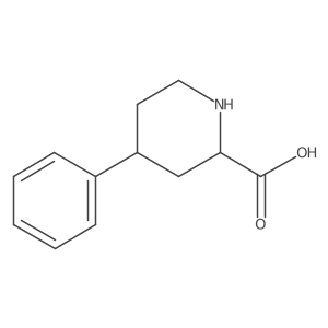 rac-(2R,4S)-4-phenylpiperidine-2-carboxylic acid Structure