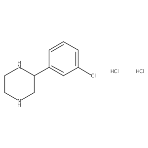 2-(3-Chlorophenyl)piperazinedihydrochloride结构式