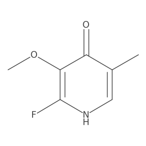 2-Fluoro-3-methoxy-5-methyl-4-pyridinol Structure