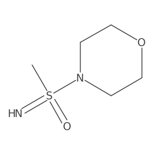 Imino(methyl)(morpholin-4-yl)-lambda6-sulfanone结构式