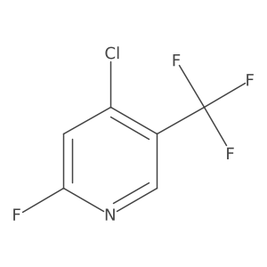 4-Chloro-2-fluoro-5-(trifluoromethyl)pyridine结构式