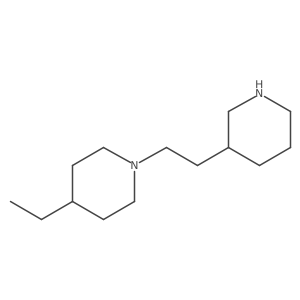 Piperidine, 4-ethyl-1-[2-(3-piperidinyl)ethyl]-结构式