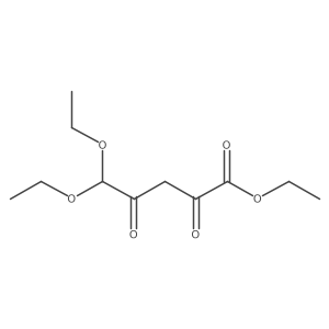 Ethyl 5,5-diethoxy-2,4-dioxopentanoate Structure