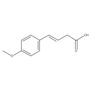 (E)-4-(4-methoxyphenyl)but-3-enoic acid Structure