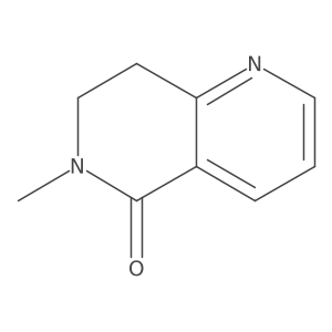 6-Methyl-7,8-dihydro-1,6-naphthyridin-5(6H)-one Structure