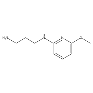 N1-(6-methoxypyridin-2-yl)propane-1,3-diamine结构式