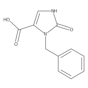 1-benzyl-2-hydroxy-1H-imidazole-5-carboxylic acid Structure