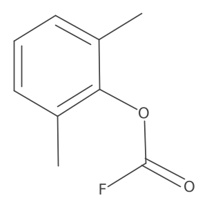 2,6-Dimethylphenylfluoroformate结构式