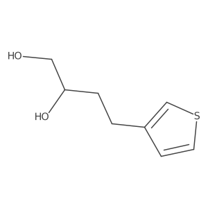 4-(Thiophen-3-yl)butane-1,2-diol Structure