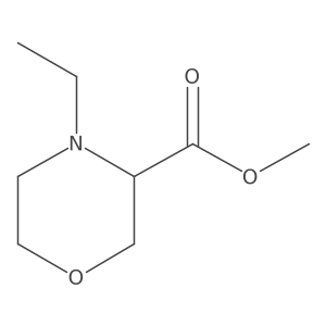 Methyl 4-ethylmorpholine-3-carboxylate Structure