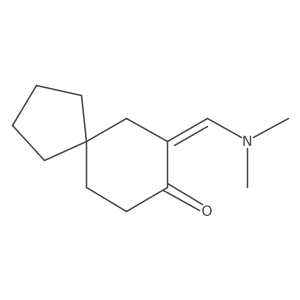 7-[(Dimethylamino)methylidene]spiro[4.5]decan-8-one结构式