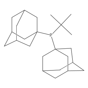 Di(adamantan-1-yl)(tert-butyl)phosphine Structure