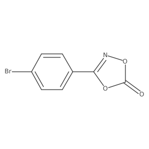 3-(4-Bromophenyl)-1,4,2-dioxazol-5-one结构式
