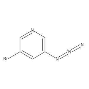 3-Azido-5-bromopyridine Structure