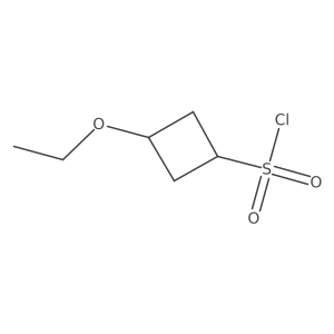 3-Ethoxycyclobutane-1-sulfonyl chloride Structure