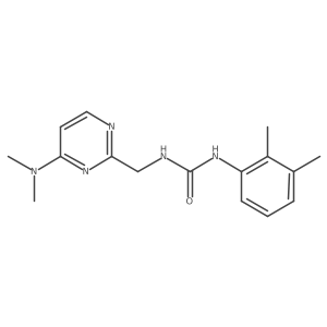 1-((4-(Dimethylamino)pyrimidin-2-yl)methyl)-3-(2,3-dimethylphenyl)urea结构式
