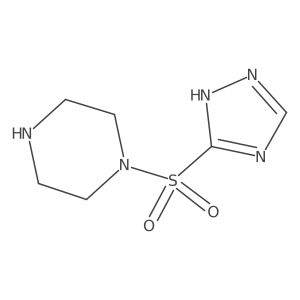 1-(4H-1,2,4-triazole-3-sulfonyl)piperazine Structure
