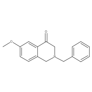 2-benzyl-6-Methoxy-2,3-dihydroisoquinolin-4(1H)-one Structure