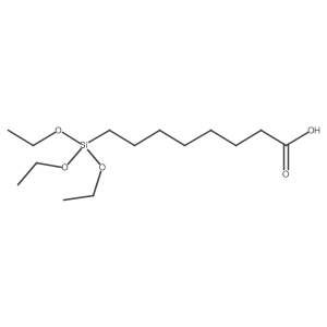 8-Triethoxysilyloctanoic acid Structure