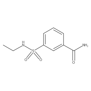 3-(Ethylsulfamoyl)benzamide Structure
