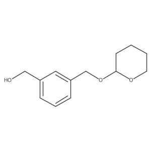 [3-(Tetrahydro-2-pyranyloxymethyl)phenyl]methanol Structure