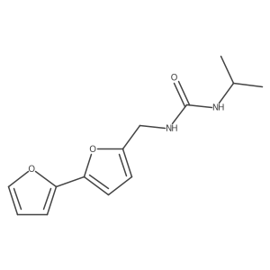 1-([2,2'-Bifuran]-5-ylmethyl)-3-isopropylurea Structure