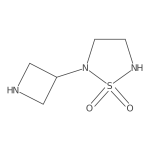 2-(Azetidin-3-yl)-1,2,5-thiadiazolidine 1,1-dioxide Structure