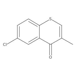 6-chloro-3-methyl-4H-thiochromen-4-one结构式