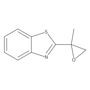 2-(2-Methyloxiran-2-yl)-1,3-benzothiazole结构式
