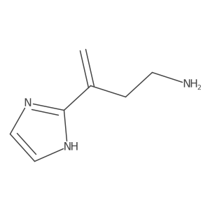 3-(1H-imidazol-2-yl)but-3-en-1-amine Structure