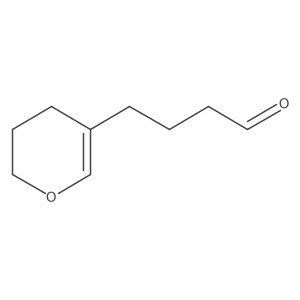 4-(3,4-dihydro-2H-pyran-5-yl)butanal Structure