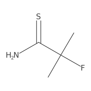 2-Fluoro-2-methylpropanethioamide结构式