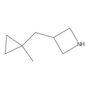 3-[(1-Methylcyclopropyl)methyl]azetidine Structure
