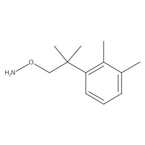 O-[2-(2,3-dimethylphenyl)-2-methylpropyl]hydroxylamine结构式