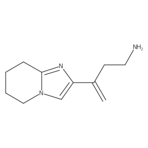 3-{5H,6H,7H,8H-imidazo[1,2-a]pyridin-2-yl}but-3-en-1-amine结构式