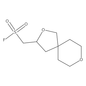 {2,8-Dioxaspiro[4.5]decan-3-yl}methanesulfonyl fluoride Structure
